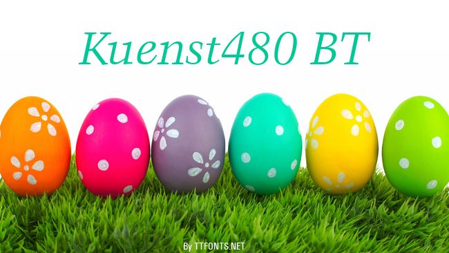 Kuenst480 BT example
